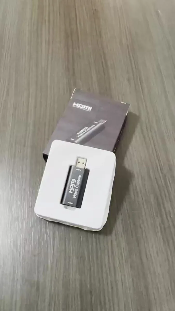 Placa De Captura Hdmi Gamer Plug In Play 4k Usb 1080p Full Hd Live Streaming - Crowley