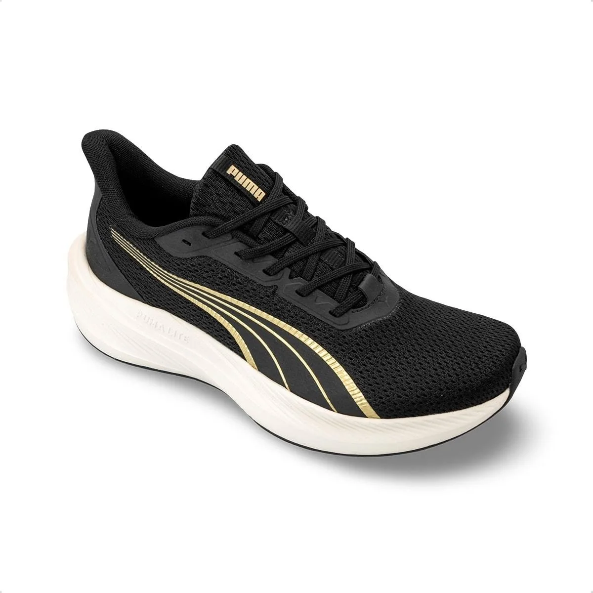 Tênis Puma Feminino Dasher Lite Wns Bdp Preto/Dourado