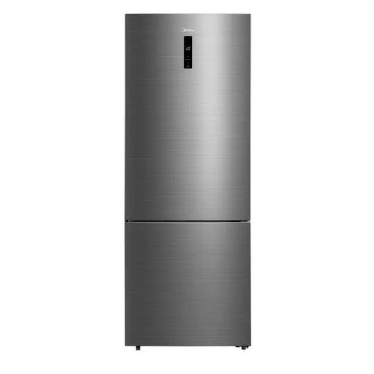 Geladeira Frost Free Inverse 416L Inverter cor Inox Midea Outlet - 1734