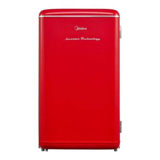 Frigobar Retrô Vermelho 93L Inverter Bivolt Midea - 1991