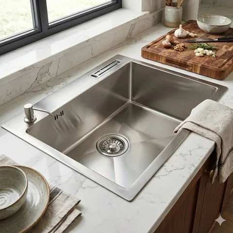 Cuba Cozinha 60x46x20cm Inox 304 Artizan