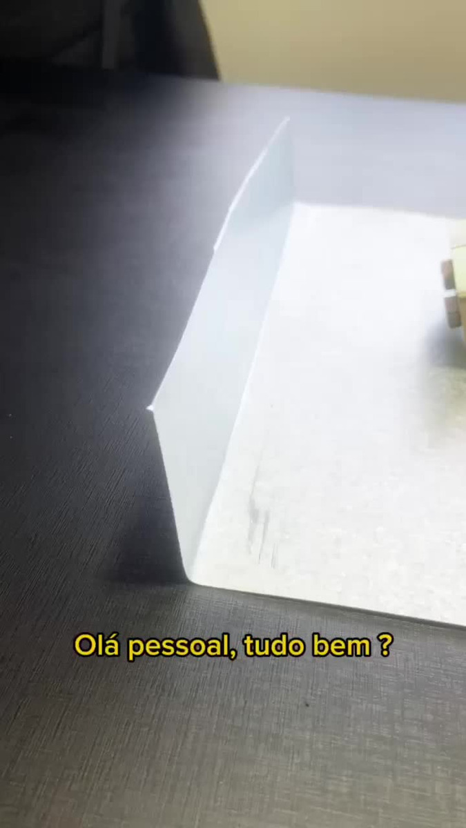 Dobradeira Portatil Chapa 30cm Aço Calha Rufo Calheiro