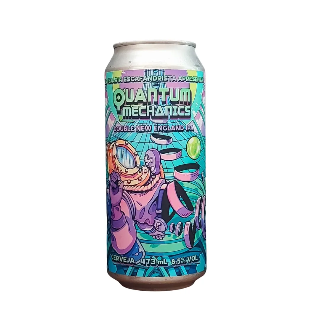 Cerveja Escafandrista Quantum Mechanics Double New England IPA 473 ml
