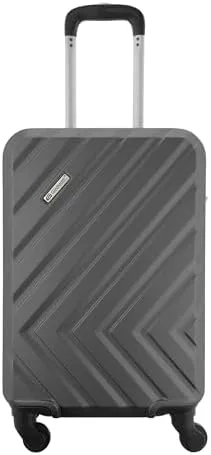 Mala de Bordo 10kg ABS 4 Rodas 360 Cadeado Gladiador Essential D2MB (Grafite)