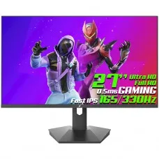 Monitor Gamer SuperFrame VisionX, 27 Pol, Dual Mode, 4K Ultra HD 165Hz / Full HD 330Hz, Fast IPS, 0.5ms, HDR, FreeSync/G-Sync, SFVXFB-27330-DM-PRO