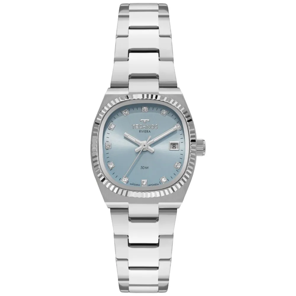 Relógio Technos Feminino Riviera Prata - GL12AA/1A