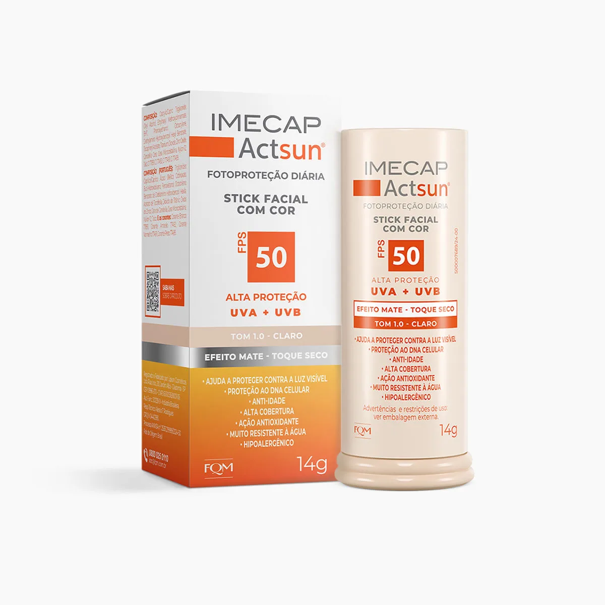 Protetor Solar Facial Imecap Actsun Fps5...