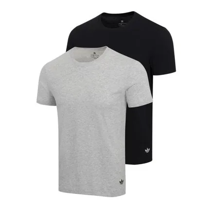 Kit com 2 Camisetas Gola Careca