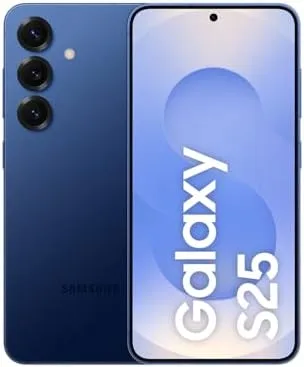 Celular Samsung Galaxy S25 5G, 256GB, 12GB RAM, Câmera Tripla de 50+12+10, Tela Grande de 6.2", Azul Marinho