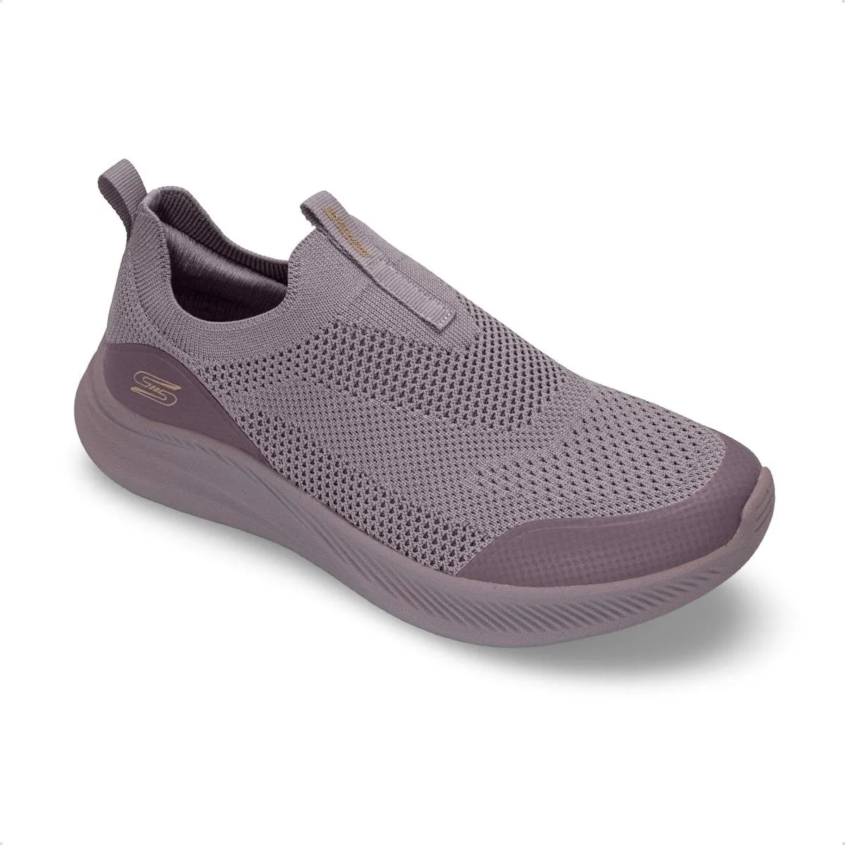 Tênis Skechers Feminino Slip On Bobs Moda Flex - Chill Dawn Roxo