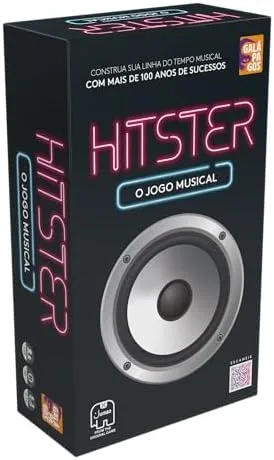 Asmodee,Hitster, Jogo de Cartas para Galera, Idade +14, 2-10 jogadores, Partidas de até 30 min