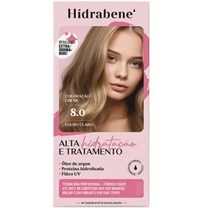 Tinta De Cabelo Hidrabene Louro Claro 8.0