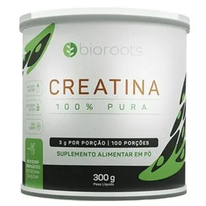 Creatina 100% Pura Bioroots 300G