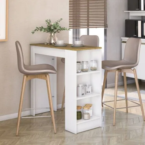 Bancada Mesa de Cozinha 90x91,5cm Bologna Yescasa