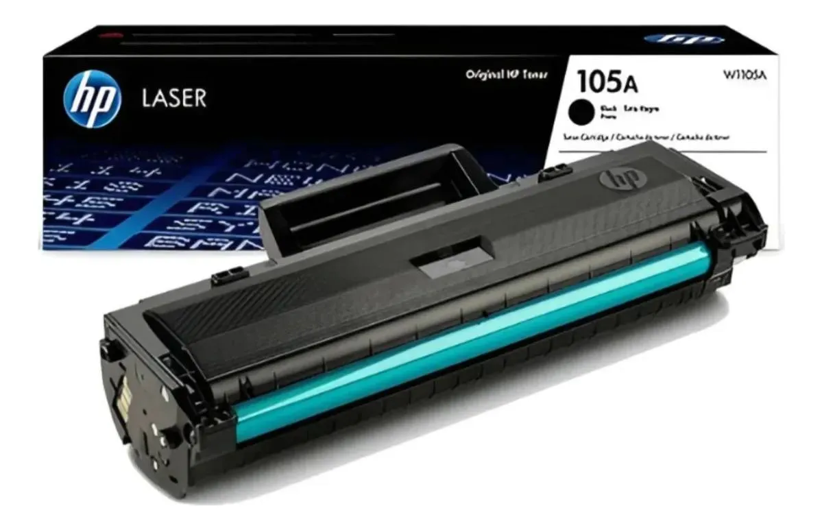 Cartucho de toner HP Laserjet preto 105a