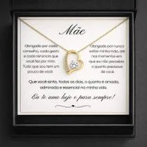 Colar Presente Para Mãe Dia Das Mães Aniversário Natal