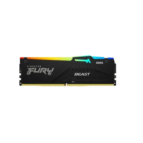 Memória DDR5 Kingston Fury Beast, RGB, 1...