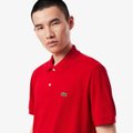 Camisa Polo Lacoste L.12.12 Light Piqué Ajuste Clássico Masculina - Vermelho