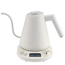 Chaleira Elétrica Pro Home Classic, Com Tela LCD e Controle de Temperatura, 1L, 1200W, 110V, Branca, PH-EK-CL1L1200WWN