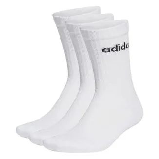 KIT MEIA LINEAR CREW 3 PARES KE6125 - BRANCO P