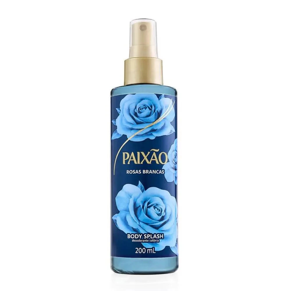 Body Splash Paixão Inspiradora Rosas Brancas 200ml