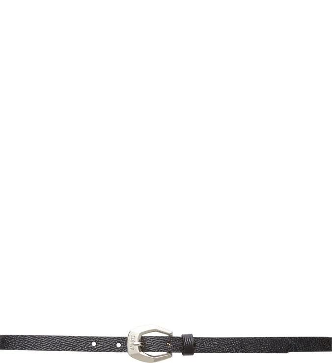 Thin Belt Couro Preto
