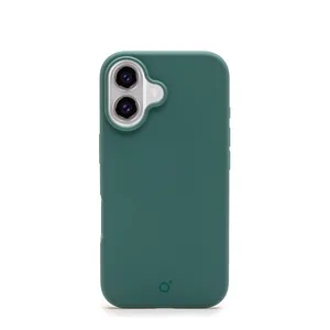 Capa Ovvi Silicone com Magsafe iPhone 16 Verde