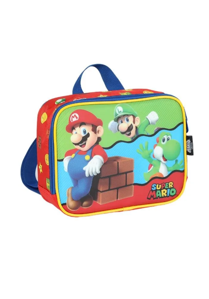 Lancheira Infantil Super Mario Up4you Média Escolar