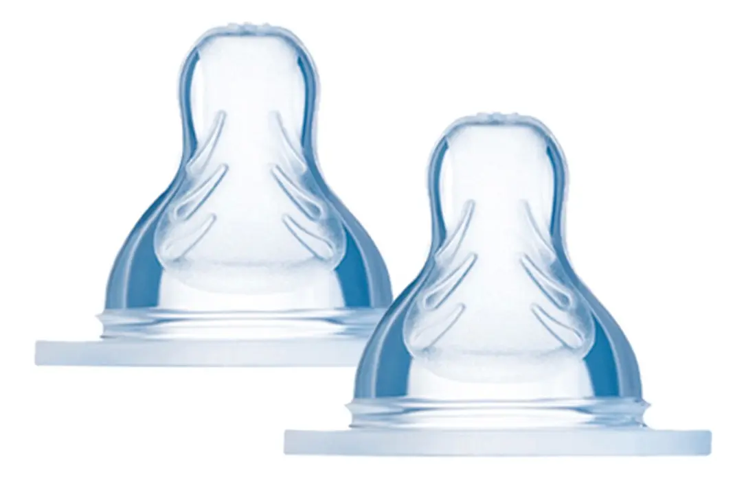 Kit De Bicos De Mamadeira X Fluxo Super Rápido (6meses+) Com 2 Unidades Mam