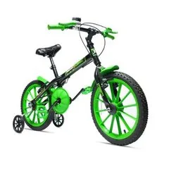Bicicleta Bike Infantil Aro 16 Ravok com Rodinhas 3 a 7 Anos