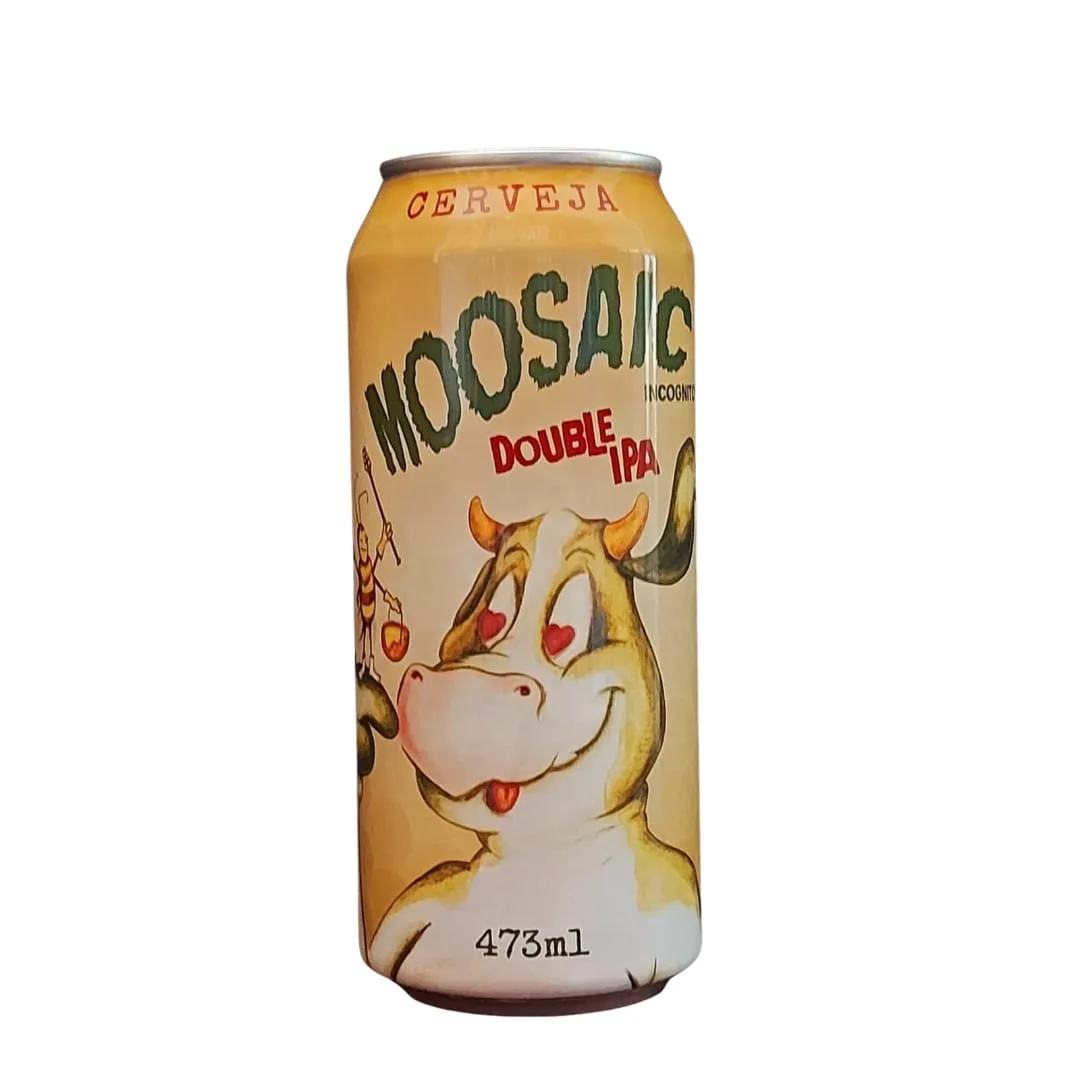 Cerveja Seasons Moosaic Double IPA Com Mel de Flor de Laranjeira 473 ml