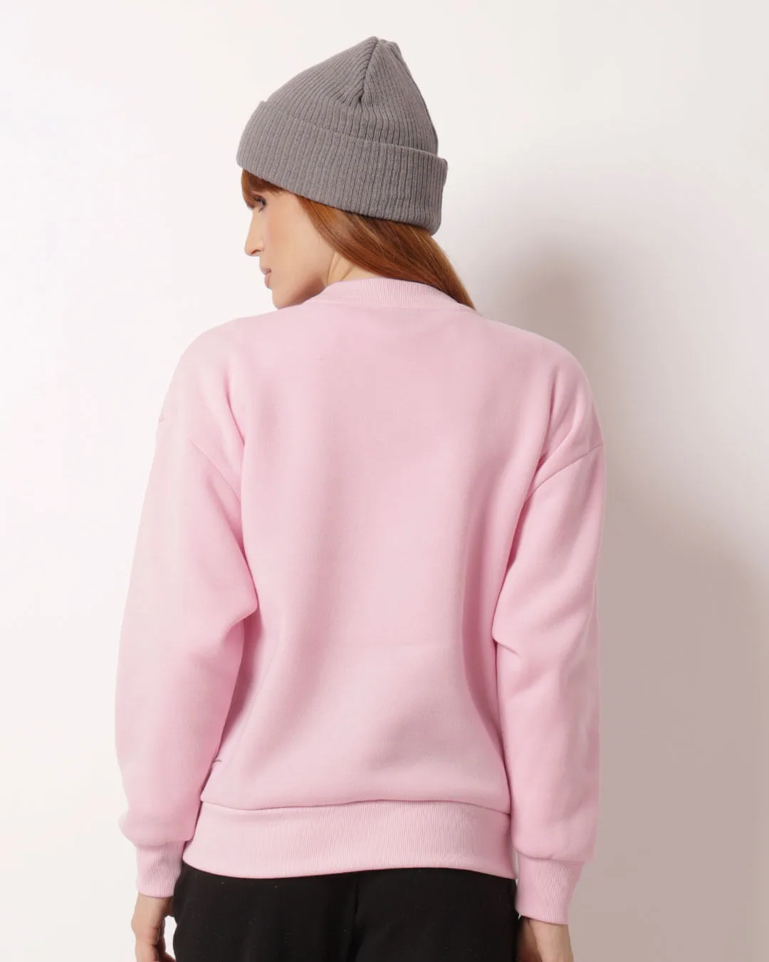 Blusão Moletom Feminino Hello Kitty Rosa