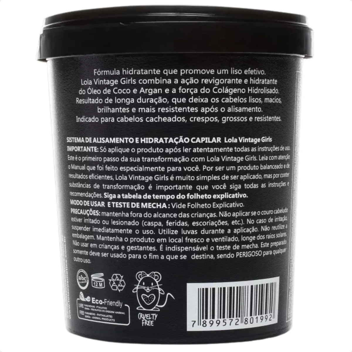 Vintage Girls Alisante 850g + Máscara Morte Súbita 450g Lola