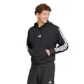 Moletom Com Capuz Adidas 3 Stripes Masculino - Preto