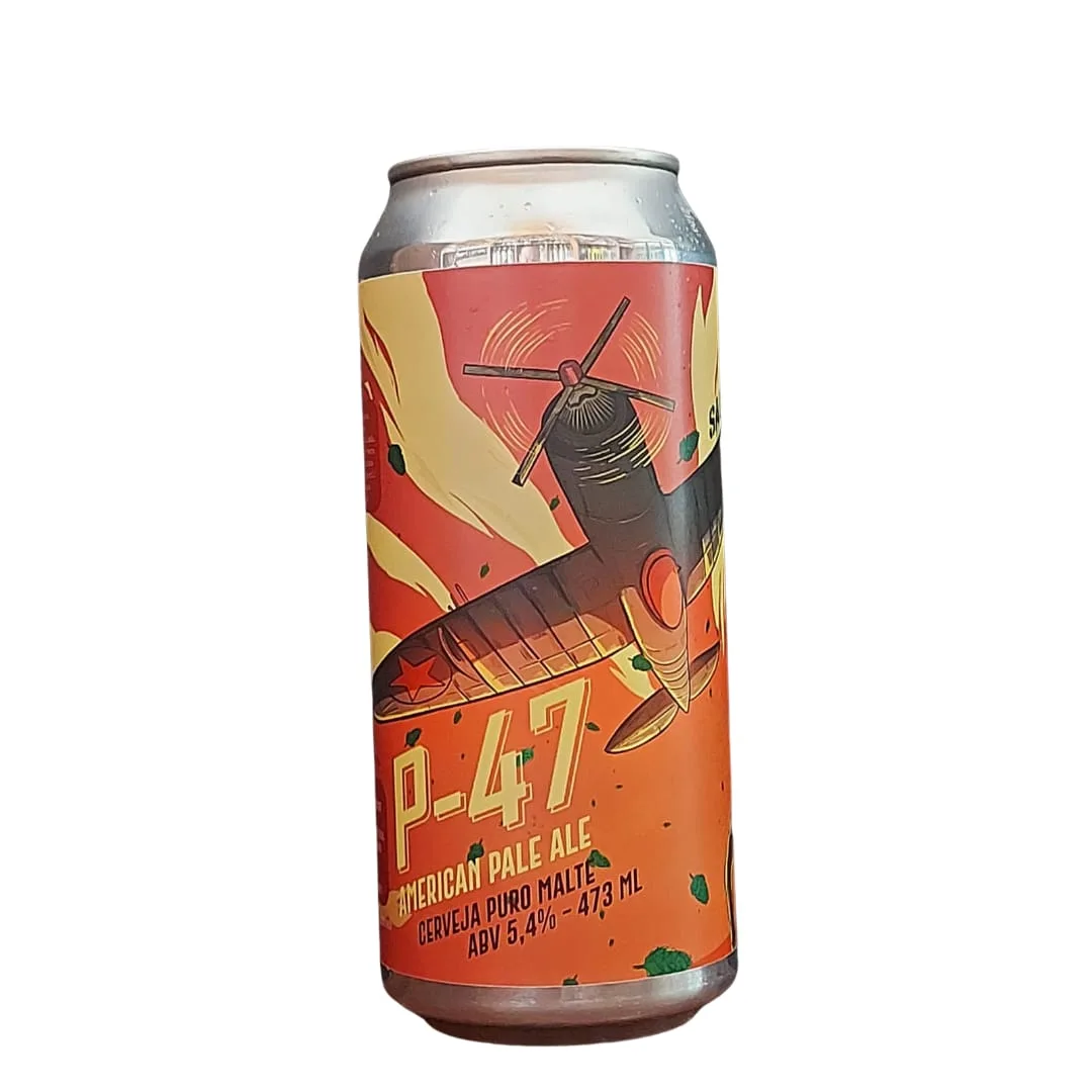 Cerveja Salvador P-47 American Pale Ale 473 ml.