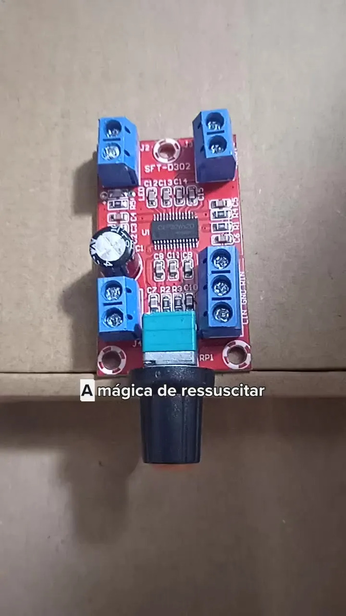 Placa Mini Amplificador 2.0 2x30 60w Modulo Caixa Ativa Full