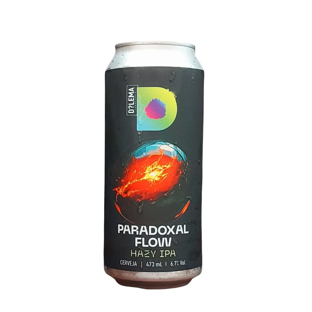 Cerveja Dilema Paradoxal Flow Hazy IPA 473 ml