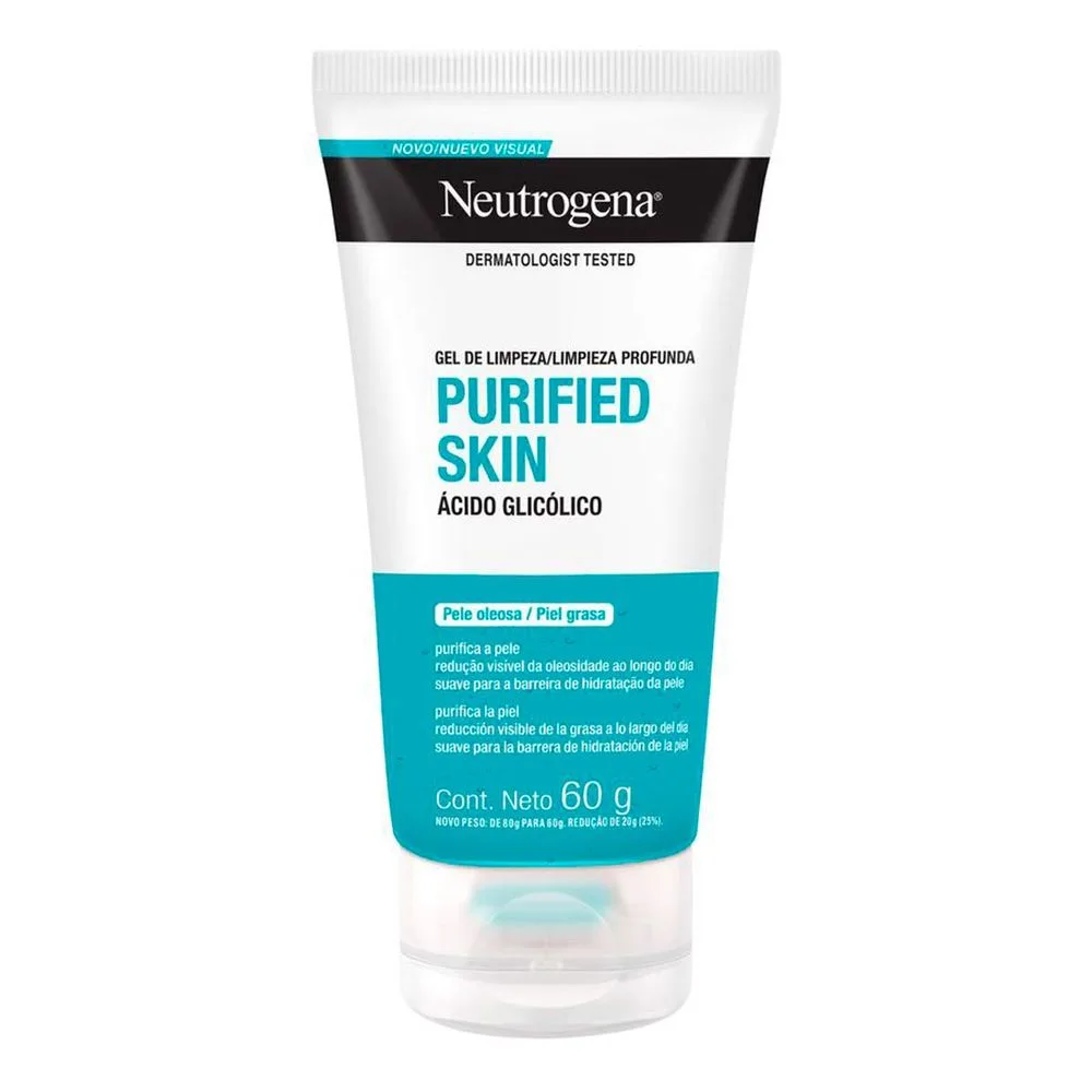 Gel de Limpeza Facial Neutrogena Purified Skin 60g - Drogarias Pacheco