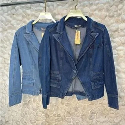 MODAS DOMI Blazer Jeans 69 Elegancia e Qualidade