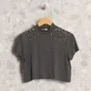 cropped cinza escuro charth