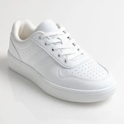 Tenis Feminino Casual Branco Macio Leve Para o Dia Dia
