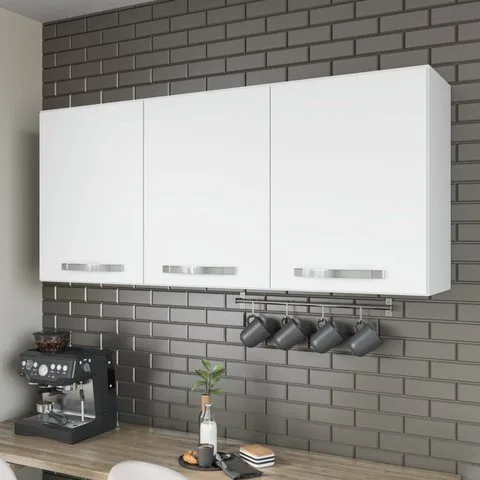 Armário para Cozinha 120 3 Portas Mila