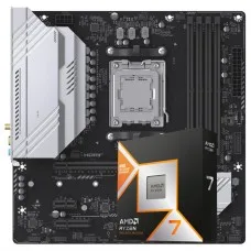Kit Upgrade, AMD Ryzen 7 9800X3D, Placa Mãe Chipset B850