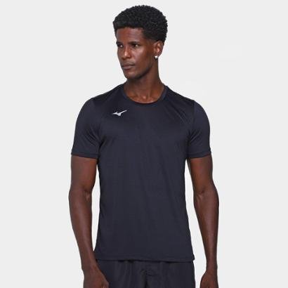 Camiseta Mizuno Energy 2.0 Masculina - Preto