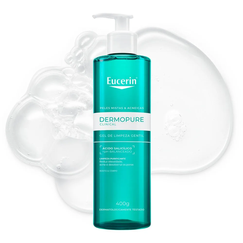Gel de Limpeza Facial Eucerin DermoPure ...