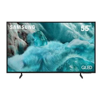Smart TV Samsung 55” 4K QLED Ultra QN55Q7FAAGXZD Controle por Gestos Processador com AI Xbox Cloud Gaming