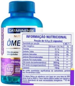 Ômega 3 1000mg 120 caps