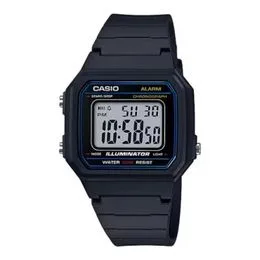 Relógio unissex Classic Casio Preto W-217H-1AVDF-SC
