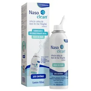 Nasoclean Solução Salina 9Mg/Ml Aerossol 100Ml