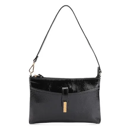 Bolsa De Ombro - Alt Verniz Preto